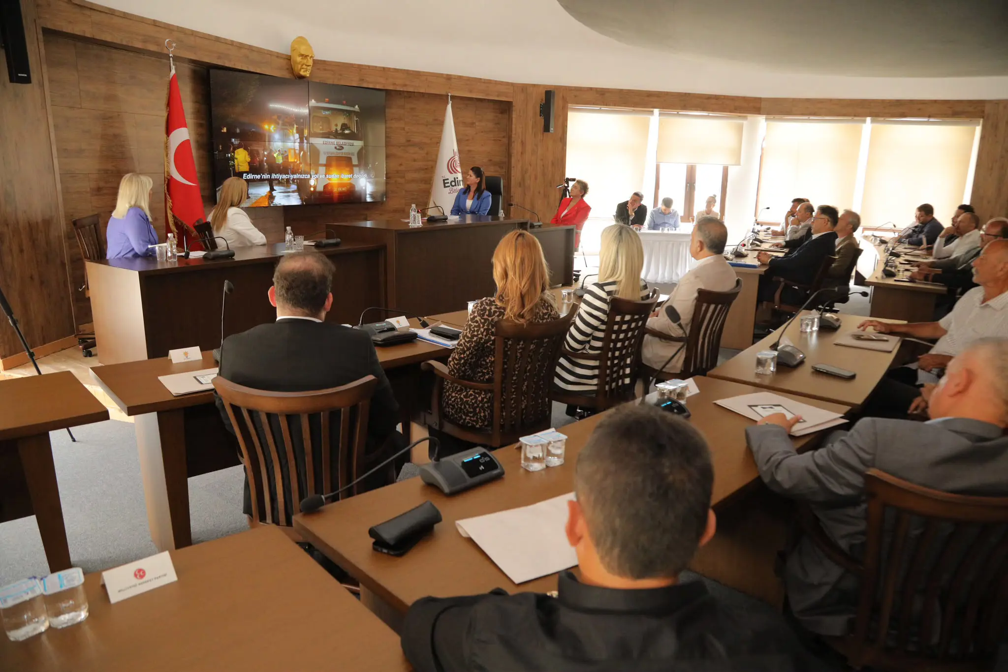 EDİRNE BELEDİYESİ EYLÜL AYI OLAĞAN MECLİS TOPLANTISI GERÇEKLEŞTİRİLDİ